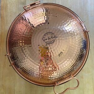 NWT Portuguese Copper Cataplana, Sur La Table, 10.5" $150 retail